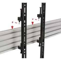Supporto da Tavolo per Schermo B-Tech BT8390-VESA400F/B 70" 42"