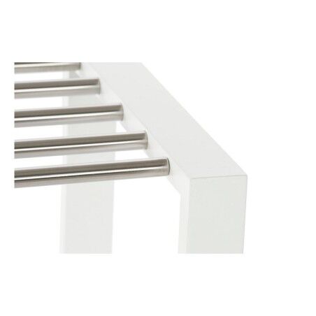 Scarpiera DKD Home Decor 8424001835041 Bianco Multicolore Argentato Legno Metallo 80 x 30 x 50 cm