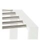 Scarpiera DKD Home Decor 8424001835041 Bianco Multicolore Argentato Legno Metallo 80 x 30 x 50 cm