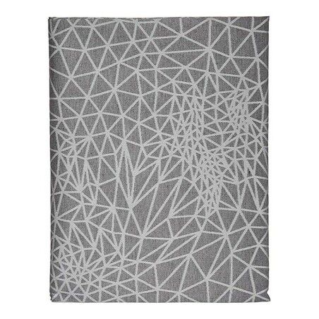 Tovaglia Kinvara BABEL GRIS 48 Bianco Grigio Jacquard