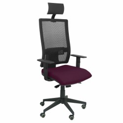 Sedia Ufficio con Poggiatesta Horna  Piqueras y Crespo BALI760 Viola