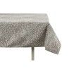 Tovaglia Kinvara BABEL GRIS 48 Bianco Grigio Jacquard
