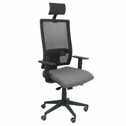 Sedia Ufficio con Poggiatesta Horna bali Piqueras y Crespo SBALI40 Grigio Grigio chiaro