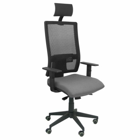 Sedia Ufficio con Poggiatesta Horna bali Piqueras y Crespo SBALI40 Grigio Grigio chiaro