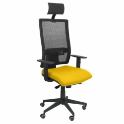 Sedia Ufficio con Poggiatesta Horna bali Piqueras y Crespo BALI100 Giallo