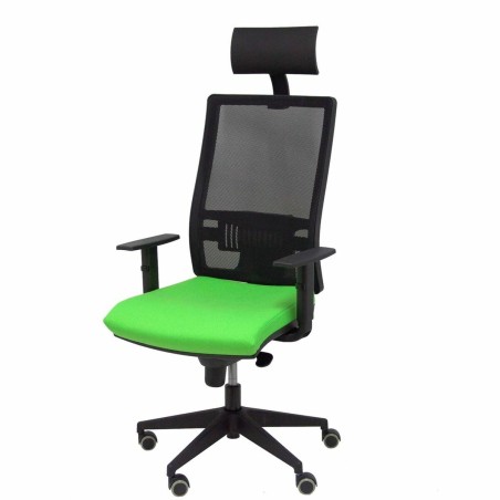 Sedia Ufficio con Poggiatesta Horna bali Piqueras y Crespo SBALI22 Verde Pistacchio