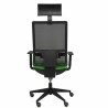 Sedia Ufficio con Poggiatesta Horna bali Piqueras y Crespo SBALI22 Verde Pistacchio