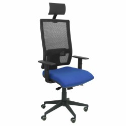 Sedia Ufficio con Poggiatesta Horna bali Piqueras y Crespo BALI229 Azzurro