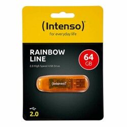 Memoria USB INTENSO 3502490 USB 2.0 64 GB Arancio 64 GB DDR3 SDRAM