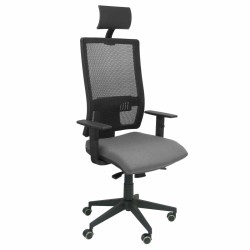 Sedia Ufficio con Poggiatesta Horna bali Piqueras y Crespo BALI220 Grigio