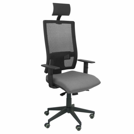 Sedia Ufficio con Poggiatesta Horna bali Piqueras y Crespo BALI220 Grigio