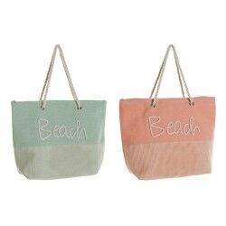 Borsa DKD Home Decor Beach Spiaggia 3 Unità