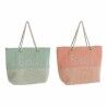 Borsa DKD Home Decor Beach Spiaggia 3 Unità
