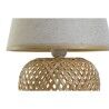 Lampada da tavolo DKD Home Decor Marrone Naturale Bambù 50 W 220 V 24 x 24 x 34 cm