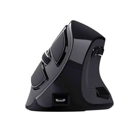 Mouse senza Fili Trust Voxx Ergonomico Verticale Bluetooth Ricaricabile Nero 2400 dpi