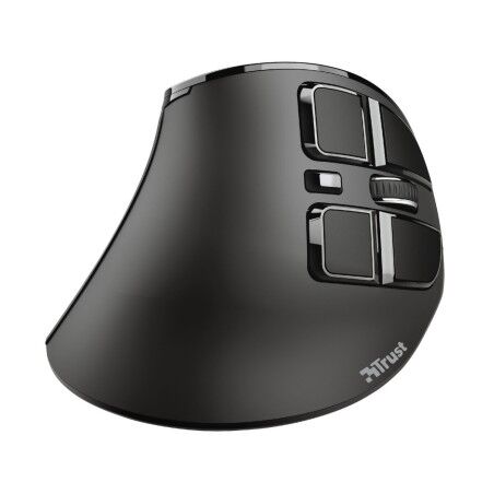 Mouse senza Fili Trust Voxx Ergonomico Verticale Bluetooth Ricaricabile Nero 2400 dpi