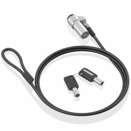 Cavo di Sicurezza Aisens ASLK-D45K06-BK Nero 1,5 m