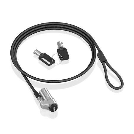 Cavo di Sicurezza Aisens ASLK-D45K06-BK Nero 1,5 m