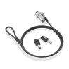 Cavo di Sicurezza Aisens ASLK-D45K06-BK Nero 1,5 m