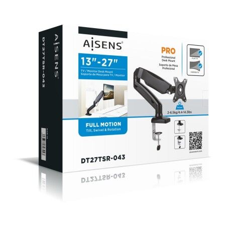 Supporto da Tavolo per Schermo Aisens DT27TSR-043 32"
