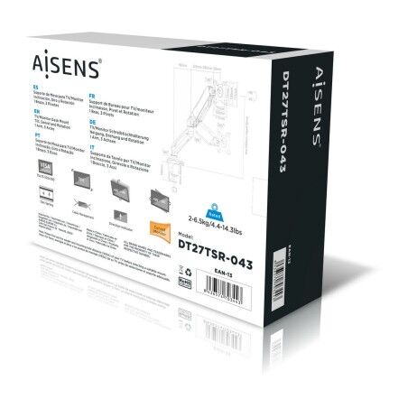 Supporto da Tavolo per Schermo Aisens DT27TSR-043 32"