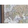 Set di 4 quadri DKD Home Decor Mappamondo Vintage Loft 200 x 3,5 x 120 cm