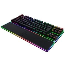 Tastiera Newskill NS-KB-GUNGNYRT-GAT-R Nero Qwerty in Spagnolo QWERTY