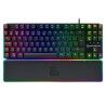 Tastiera Newskill NS-KB-GUNGNYRT-GAT-R Nero Qwerty in Spagnolo QWERTY
