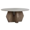 Tavolino da Caffè Home ESPRIT Marrone Beige 91 x 91 x 40 cm