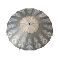 Ombrellone Grigio Ø 240 cm SPF50+ Boho