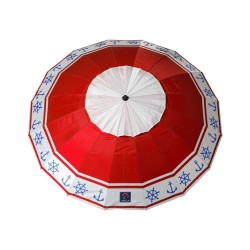 Ombrellone Rosso Ø 240 cm SPF50+ Ancora