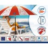 Ombrellone Rosso Ø 240 cm SPF50+ Marino