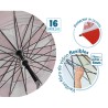 Ombrellone Rosso Ø 240 cm SPF50+ Marino