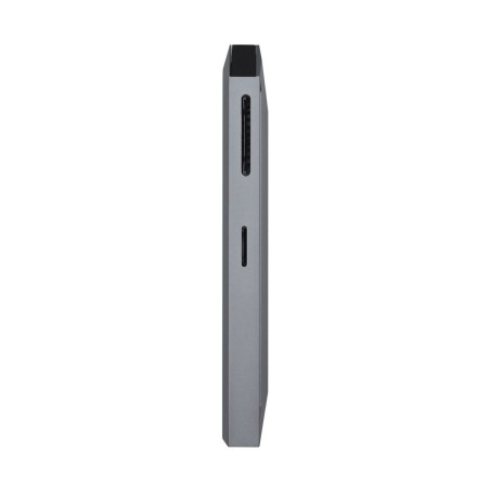 Hub USB Aisens ASUC-8P004-GR Grigio 100 W 4K Ultra HD