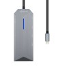 Hub USB Aisens ASUC-8P004-GR Grigio 100 W 4K Ultra HD