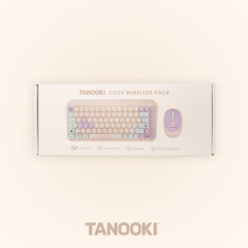 Tastiera e Mouse FR-TEC TNK4001 QWERTY Tastiera e Mouse FR-TEC TNK4001 QWERTY