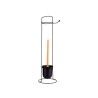 Portarotolo di Carta Igienica Berilo W2930APB - 405 Nero 17 x 57 x 16,5 cm (6 Unità)