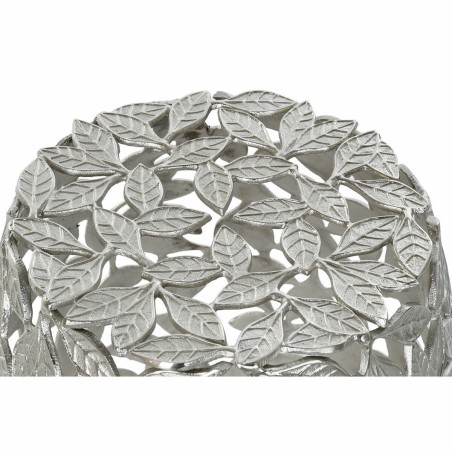 Tavolo aggiuntivo DKD Home Decor Alluminio Frunze (40 x 40 x 45 cm)