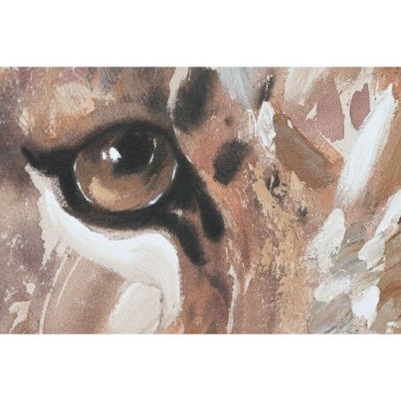 Quadro Home ESPRIT Coloniale Tigre 80 x 3,7 x 100 cm (2 Unità)