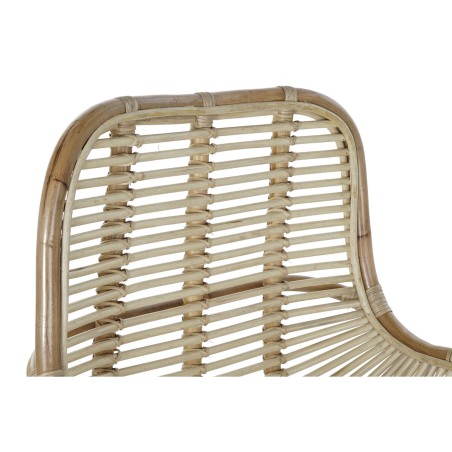 Sedia da giardino DKD Home Decor Multicolore Naturale Rattan 61 x 58 x 92 cm 62 x 62 x 92 cm