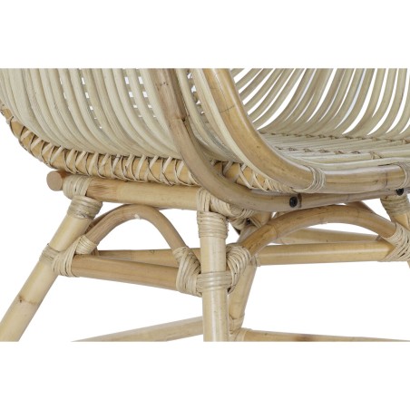 Sedia da giardino DKD Home Decor Multicolore Naturale Rattan 61 x 58 x 92 cm 62 x 62 x 92 cm