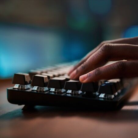 Tastiera Logitech 920-010825 Nero Qwerty in Spagnolo QWERTZ