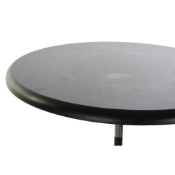Tavolo aggiuntivo DKD Home Decor 8424001831456 60 x 60 x 105 cm Naturale Nero Metallo Legno