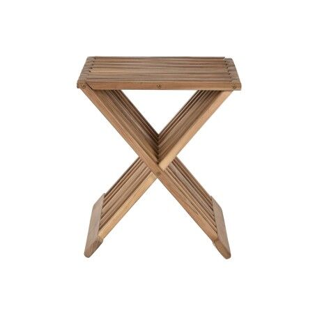 Tavolo aggiuntivo Home ESPRIT Naturale Teca 40 x 35 x 45 cm