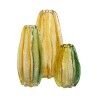 Vaso Giallo Verde Cristallo