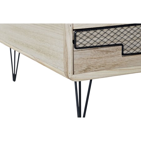 Mobile TV DKD Home Decor Metallo Legno di  paulownia (115 x 61 x 43 cm)