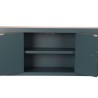 Mobile TV DKD Home Decor Abete Blu scuro Legno MDF 130 x 24 x 51 cm
