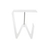 Tavolino Aggiuntivo DKD Home Decor Trasparente 40 x 30 x 44 cm