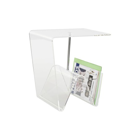 Tavolino Aggiuntivo DKD Home Decor Trasparente 40 x 30 x 44 cm