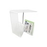 Tavolino Aggiuntivo DKD Home Decor Trasparente 40 x 30 x 44 cm